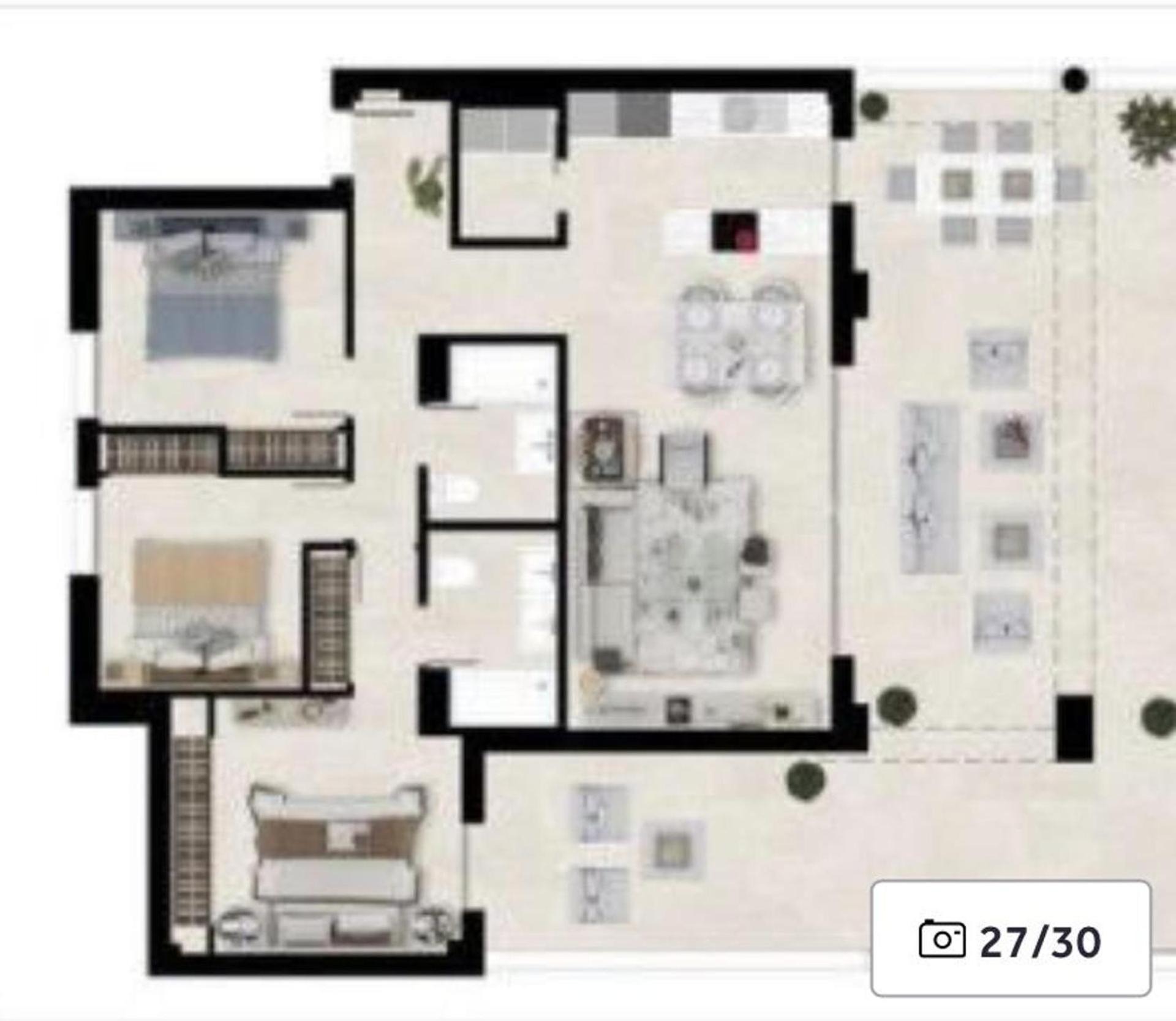 Apartment La Cala Golf 3 Bed - Sleek Corner Plot